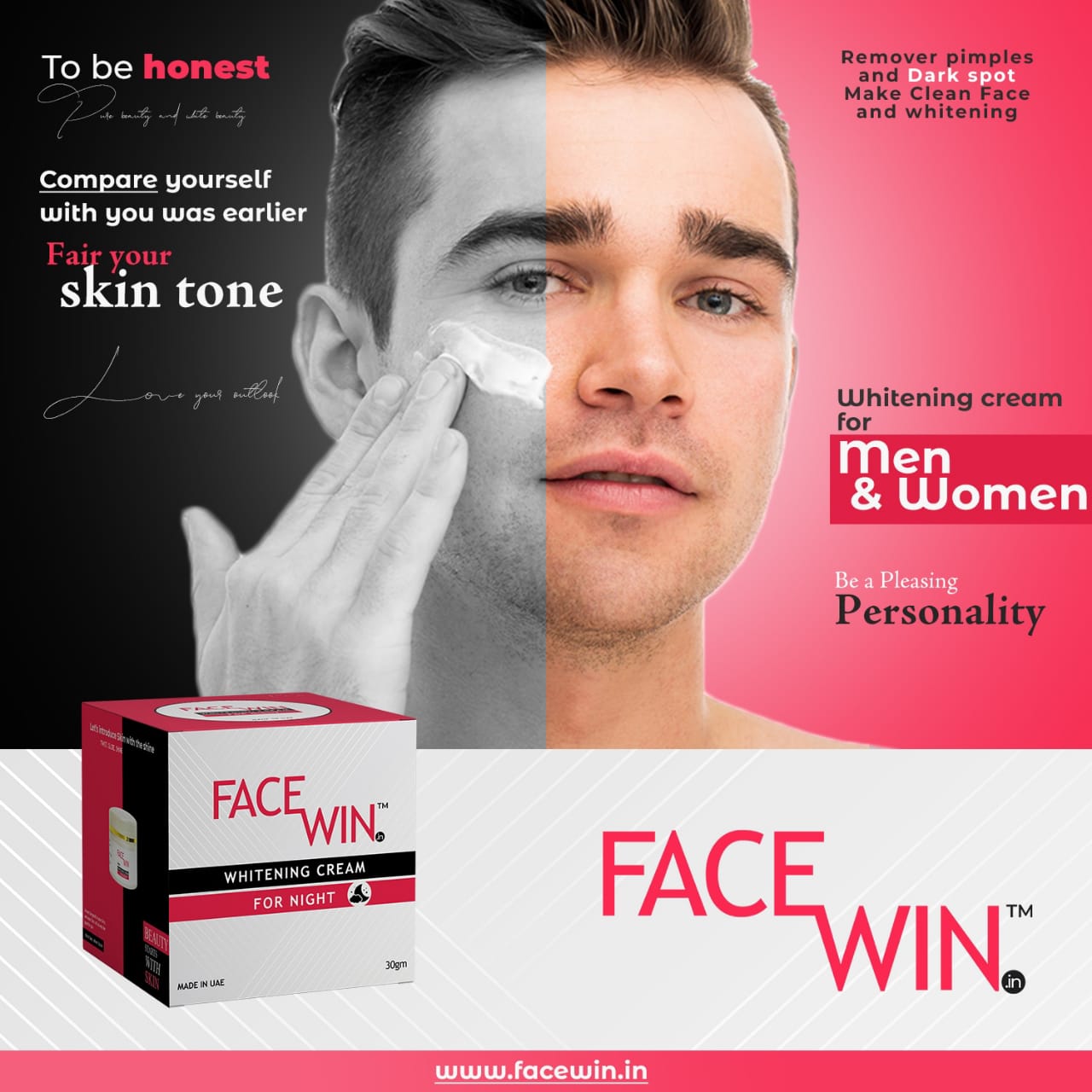 FACEWIN BEAUTY WHITENING CREAM
