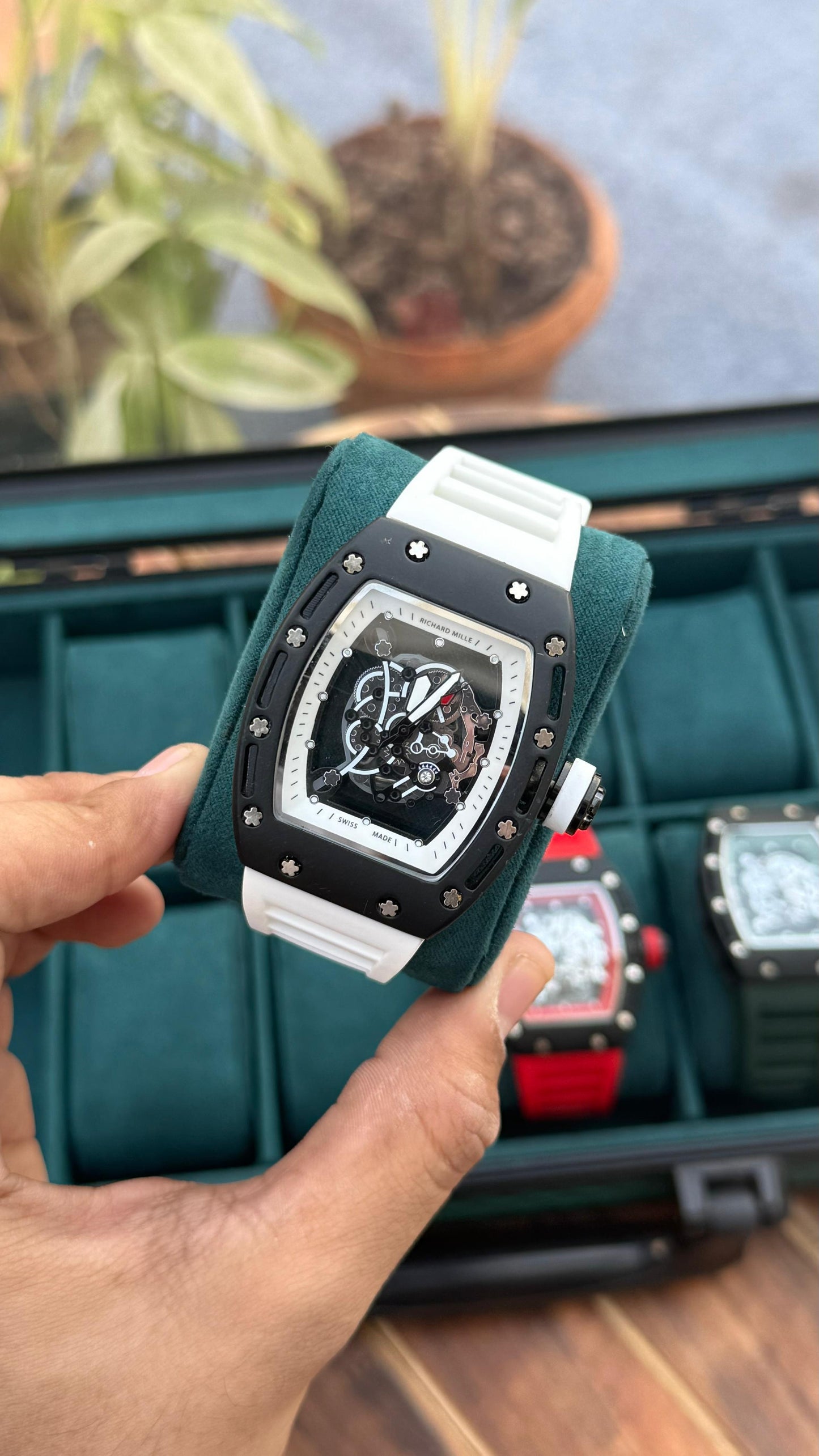 Richard Mille watch Back open