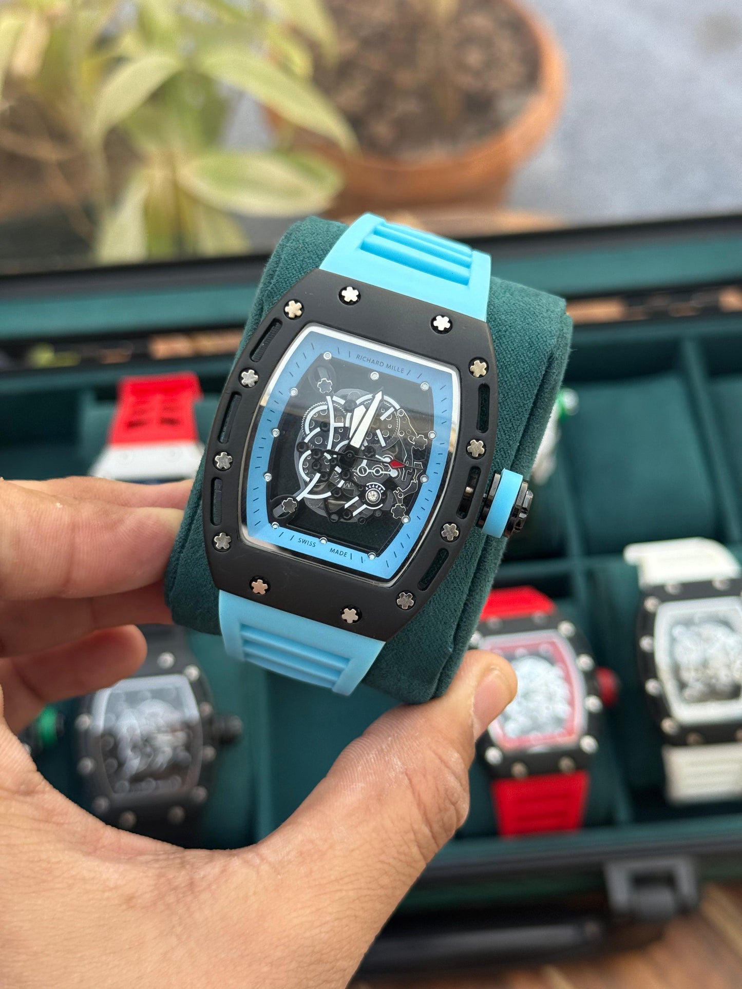 Richard Mille watch Back open
